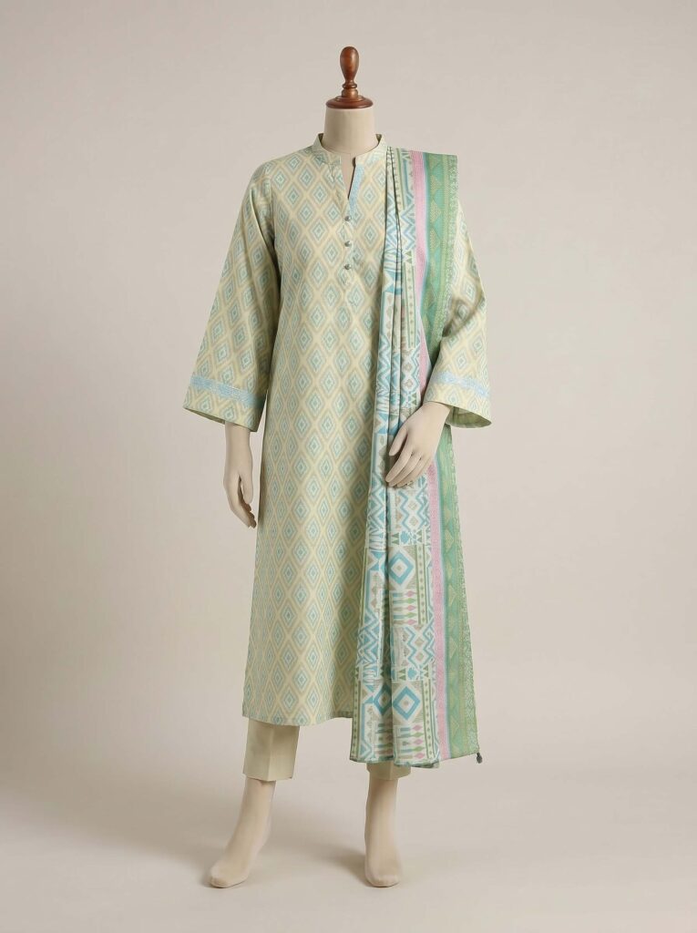 3 Piece – Printed Lawn Suit