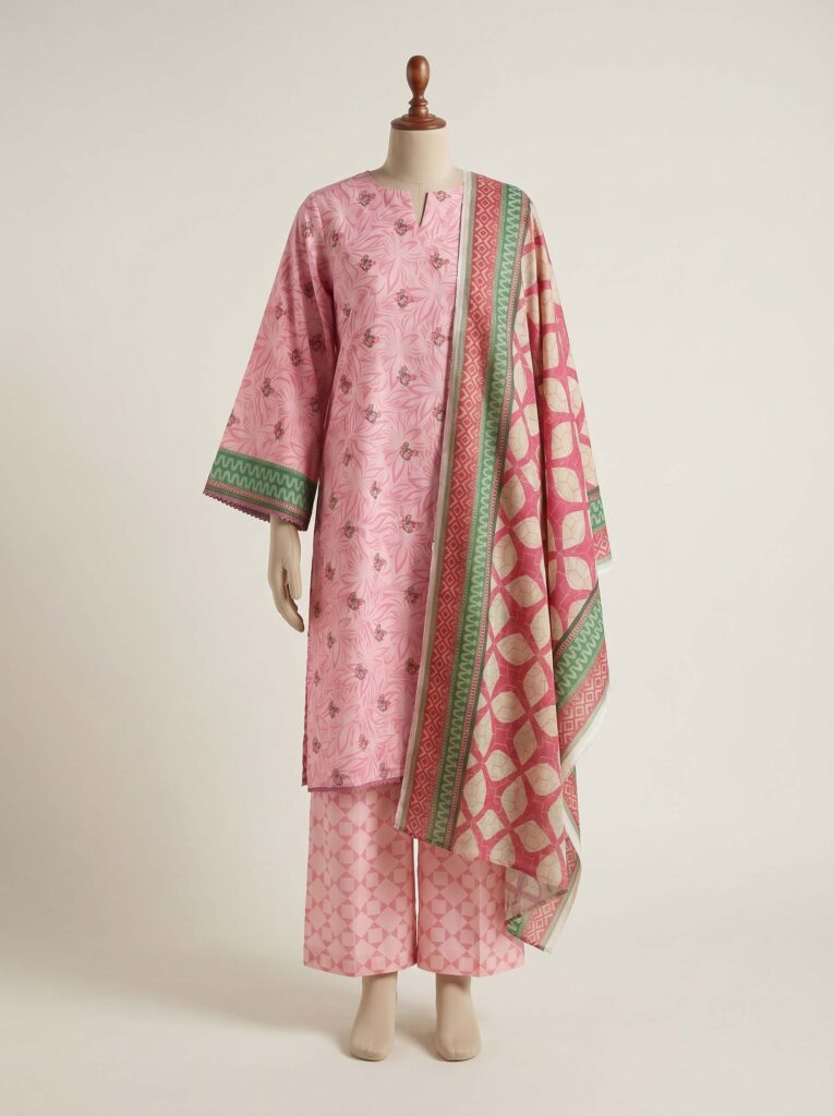 3 Piece – Printed Lawn Suit