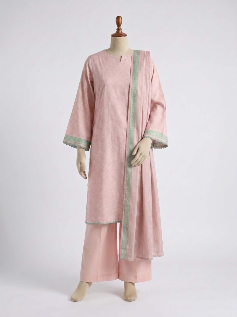 3 Piece - Printed Lawn Suit